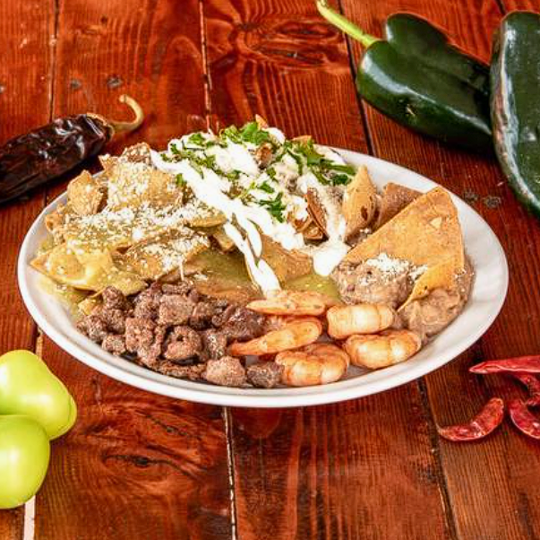 Surf and Turf Chilaquiles