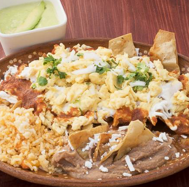 Scrambled Eggs Chilaquiles