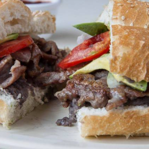 Grilled Steak Torta